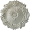 Ekena Millwork Plymouth Ceiling Medallion (Fits Canopies up to 1 5/8"), 16 3/4"OD x 1 3/8"P, Flash Copper CM16PLFCS - alternate 1